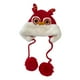 thumbnail image 4 of Sombrero de danza del león chino con dibujos animados para esquiar, accesorio para la cabeza para niños, niñas y niños. rojo, 4 of 9