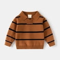 thumbnail image 3 of Mnyotv Knit Sweater for Toddler Boys Long Sleeve Pullover Sweaters Shirts Boy Fall Winter Clothes Tops Size 4-5 Years, 3 of 6