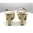 thumbnail image 3 of Nina Womens Saralyn Metallic Open Toe Dress Sandals, 3 of 5