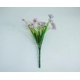 thumbnail image 1 of Hierba primaveral de cinco cabezas Flor artificial violeta falsa Flor de plástico Decoración de boda Hotel Oficina, 1 of 6