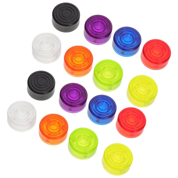unbranded 16Ud Tapas Para Pedales De Guitarra En Colores Variados Con Accesorios Para Control De Tono