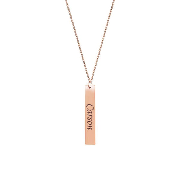 bar necklace for girlfriend