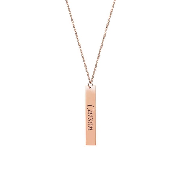 bar necklace for girlfriend