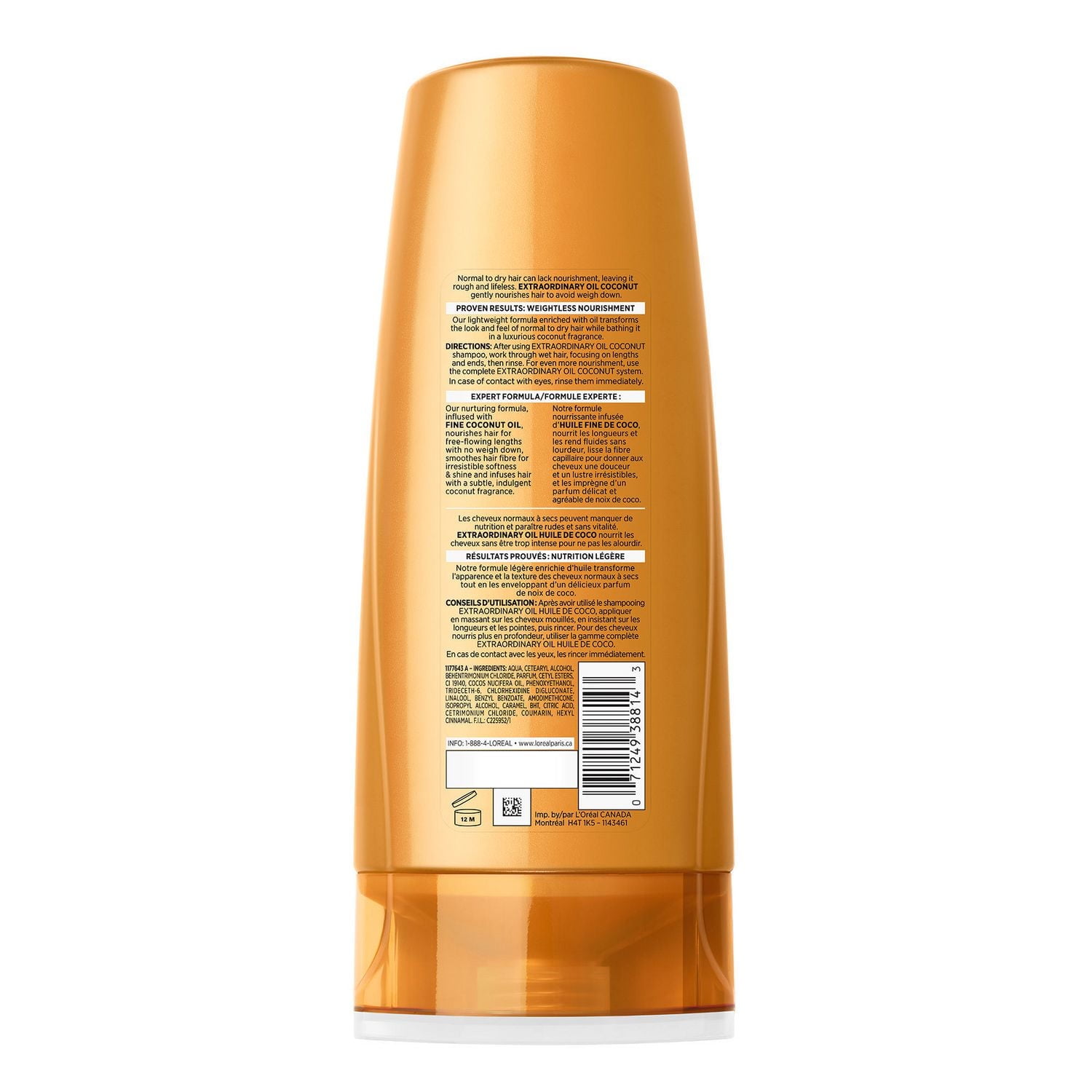 L'Oréal Paris Hair Expertise Extraordinary Oil Conditioner Fine Coconut Oil