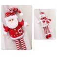 thumbnail image 2 of Juego de 1 alzapaños con hebilla para cortina navideña, abrazadera con hebilla de retención de Papá Noel, clip navideño, decoraciones para ventanas, decoraciones navideñas, decoración con gancho para, 2 of 5