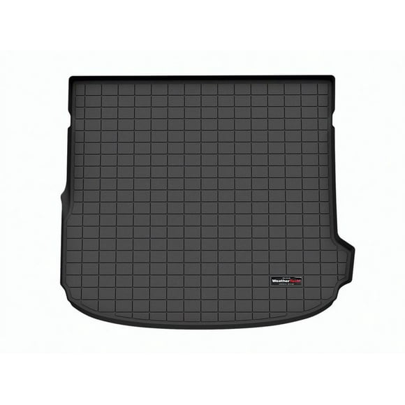 Weathertech Cargo Area Liner 401749 Direct Fit; Raised Edges; Black; Custom Blended TPE Thermoplastic Elastomer; Non-Skid