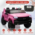 thumbnail image 3 of CazToi 24V 2 Seater Ride On Truck Licensed Chevrolet Silverado Electric Car with Remote Control for Kids 3-8, 3 of 7