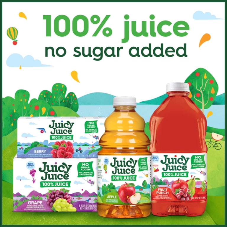 Juicy Juice 100% Fruit Juice Boxes Variety Pack, 32 Count photo 4