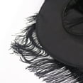 thumbnail image 5 of ZLKMQM Halloween Witch Hats with Tassel Veils Black Large Ruched Witch Hat Women Costume Accessory for Halloween Cosplay Party, 5 of 8