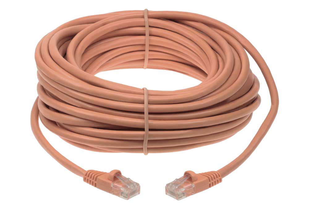 SF Cable Cat5e UTP Ethernet Network Cable, 150 feet - Orange - image 1 of 4