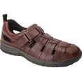thumbnail image 3 of Drew Dublin Men Sandal In Brandy Leather, 3 of 3