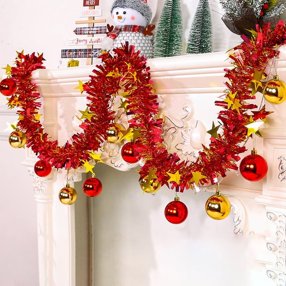Set de Bolas de Luces Navideñas de Colores | Material Plástico | Multicolor | 200 X 8 Cm | Adornos para Árbol de Navidad | Decoración para Escaparates | Referencia Xal250825004B
