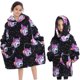 thumbnail image 1 of Winter Oversized Hooded Sweatshirts Halloween Holiday Sweatshirt for Kids Warm Soft Hooded Blankets TV Sherpa Girl Clothes 2-12Y, 1 of 4