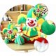 thumbnail image 3 of Plush Clown Cute Stuffed Clown Doll Green Clown Sleeping Pillow Plush Doll Fashion Doll Soft Clown Safety or Desk Decor Home Decor Plush Clown 11 Inch, 3 of 4