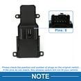 thumbnail image 4 of Interruptor de ventana eléctrica Unique Bargains No.35760SNAA14ZA para el lado del pasajero delantero del Honda Civic 2006-2011 Negro, 4 of 7