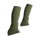 thumbnail image 4 of Calentadores de pierna de patinaje figurado altos calcetines calientes calientes calcetines de calcetines de patinaje de cable para entrenamiento de Verde, 4 of 8