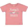 thumbnail image 3 of Inktastic Nana's Favorite Heart Grandchild Boys or Girls Baby T-Shirt, 3 of 5