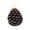 white, variant on 1PC Flameless Candles with Timer, Battery Operated Flickering 3D Wick Real Wax Pine Cone Candles for Christmas Indoor Decoration