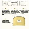 thumbnail image 3 of Organizador de maleta para viaje, Bolsa de almacenamiento para ropa y cosméticos, Versátil en tres tamaños, Diseño práctico, Ideal para viajes largos, Compartimentos separados, Material resistente,, 3 of 8