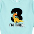 thumbnail image 3 of Inktastic 3rd Birthday Dinosaur Party Toddler Sweatshirt, 3 of 4