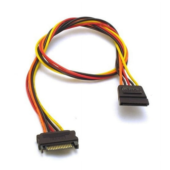 15 Pin SATA Power Extension Cable - 20 Inch
