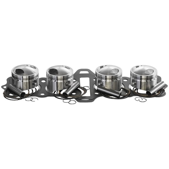 Wiseco K1015 Top End Kit - 70.00mm Bore, 10.25:1 Compression