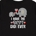 thumbnail image 4 of Inktastic Best Gigi Grandma Ever Grandchild Gift Boys or Girls Long Sleeve Toddler T-Shirt, 4 of 5