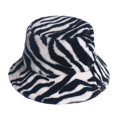 thumbnail image 2 of Sombrero Invierno Unisex Gorro de con Estampado Cálido para Mujeres Hombres Jóvenes Viajes Diarios con - , Negro, negro BLESIY Bucket Cap Mujeres Hombres, 2 of 7
