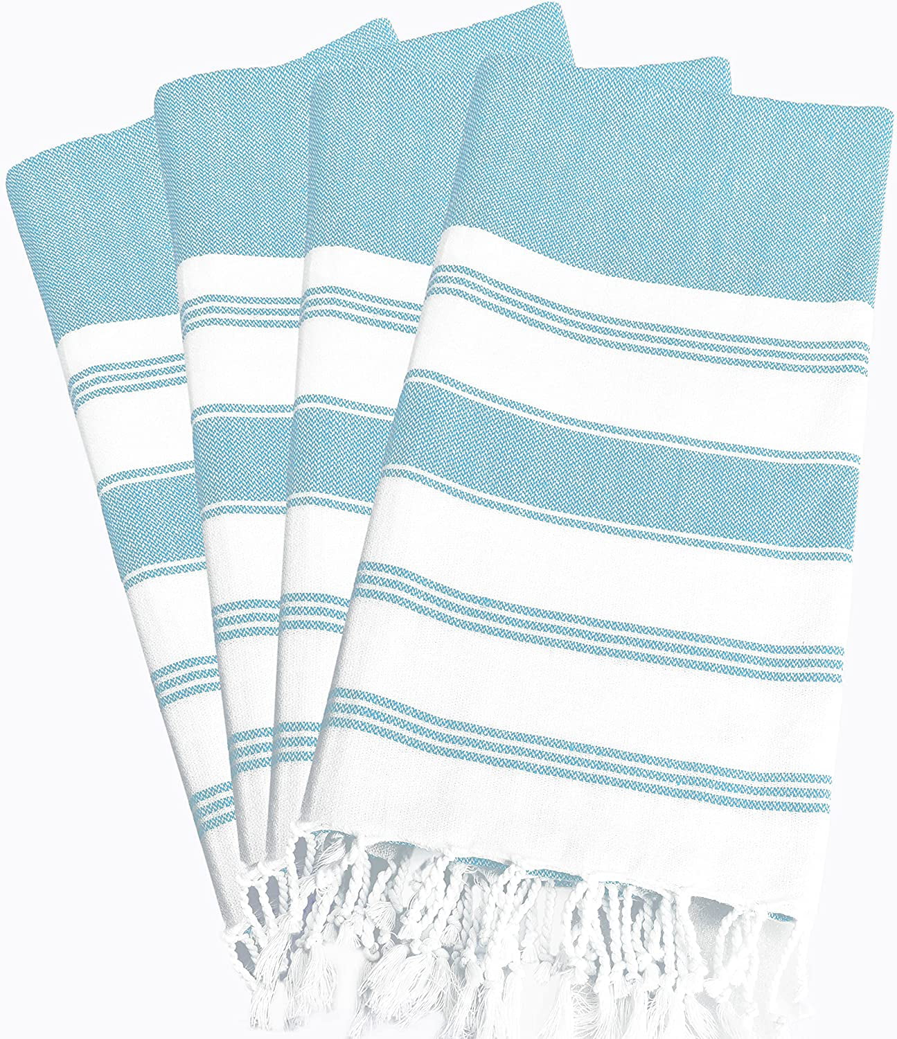 100% Cotton PREMIUM Ultra Soft 2 Ply Turkish Peshtemal Fouta Bath Beach Towel 