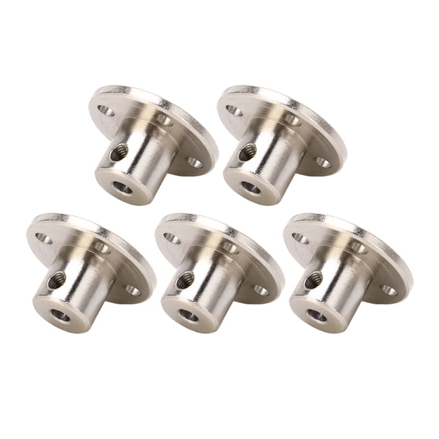 Acoplamiento de eje de brida, 5 piezas Conector de acoplamiento de brida Conector de acoplamiento de brida Acoplador de modelo de guía rígida Muy recomendado