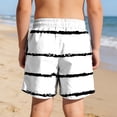 thumbnail image 6 of Guluxicc Boys Swim Trunks with Compression Kids Striped Printed Beach Shorts Summer Quick Dry Bathing Suit Swimsuit with Pockets, 6 of 10