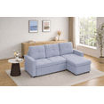 thumbnail image 4 of Jaxon Reversible Sofa Bed with Storage in Grey Fabric, 4 of 5