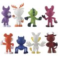 thumbnail image 4 of Treingi 2024 Anime 8 piezas Smiling Critters Figuras Modelo Catnap Catnat Figuras de juego 7cm PVC Modelo Juguetes conjunto Niños Modelo Regalos para niños, 4 of 5