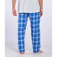 thumbnail image 2 of Boxercraft BM6624 Men's Harley Flannel Pant-Royal/Silver Pl-3XL, 2 of 4