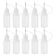 thumbnail image 3 of 10 piezas de botellas de plástico de plástico con puntas puntiagudas para la dispensación de líquido de precisión de la dispensación de pegamento vacío y botellas de aplicador de aceite 10 ml, 3 of 8