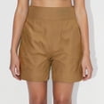 thumbnail image 1 of WILLBEST Pantalones Cortos Casuales de Verano para Mujer, Cintura Elástica, Entrepierna de 18 Cm, Cómodos Conjuntos de Playa con Bolsillos Prácticos para Uso Diario. Chica, 1 of 4