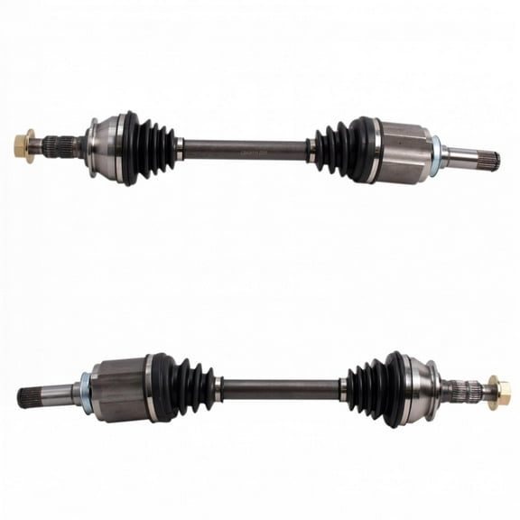 TRQ Front Complete CV Axle Shaft Assembly LH RH Pair for 12-16 Cadillac SRX CSA34184