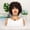 1, variant on Elf Cut Wig Short Hair Wig with Bangs Mixed Color Highlights Fluffy Synthetic Wig Replacement Wig for Women Halloween Costume Wig