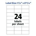 thumbnail image 4 of Address Labels for Copiers, 1-3/8" x 2-13/16", 2,400 Labels (5363), 4 of 8