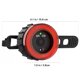 thumbnail image 4 of Luz trasera de bicicleta con sensor, luz trasera de bicicleta, luz de ciclismo, luz trasera inteligente recargable para bicicleta, luz inteligente para bicicleta con apagado automático, 4 of 7