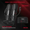 thumbnail image 2 of FitRx Recover Max Pro Full Leg Compression Massager, Air Compression Leg Massager with 3 Modes, Recovery Boots for Circulation, Muscle Relief & Travel Case, 2 of 10