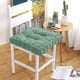 thumbnail image 4 of Almohada de piso de 40x40cm, color verde, cojín de tatami de yoga, almohada para silla de piso, para sala de estar y balcón, 4 of 6