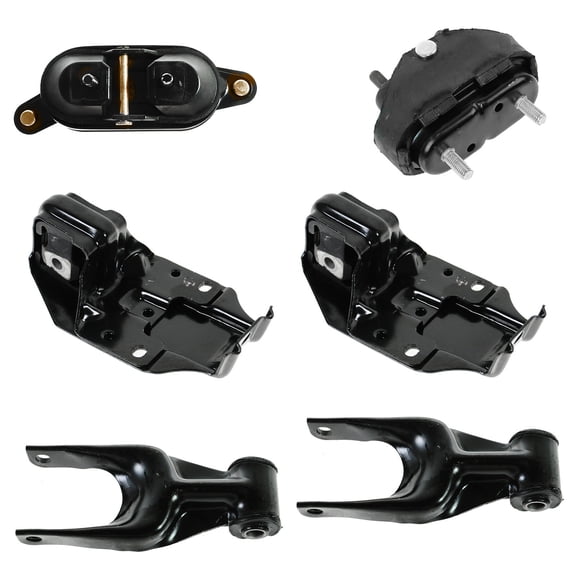 TRQ Complete Engine Transmission Torque Mount Set Kit Fits Chevy Pontiac Oldsmobile