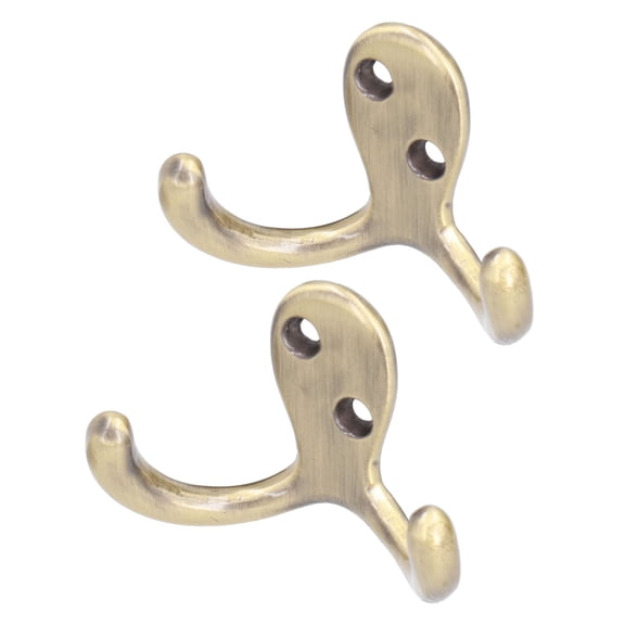 Zerodis 2Pcs Clothes Hook Simple Designed Easy Install Coat Hook For Hoom Bathroom