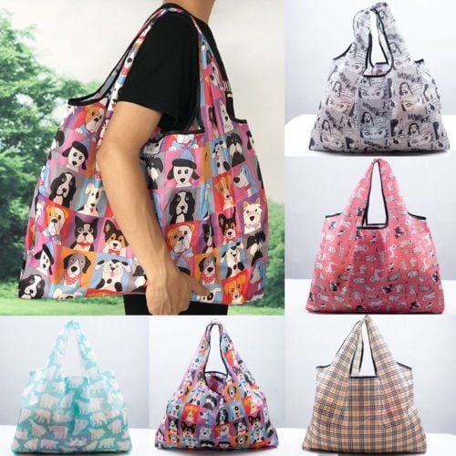 Accueil Sacs à Provisions Pliables Sacs Réutilisables Sac Fourre-Tout Sacs à Main de Rangement de Recyclage