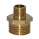 thumbnail image 1 of Acoplador De Púas De Cobre Amarillo Conector De Extremos De Las Instalaciones De Tuberías Del Buje Del Hex. Para El Del 3-8 a 1-8 Baoblaze Acoplamiento de latón, 1 of 5
