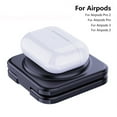 thumbnail image 4 of 3 in 1 Wireless Charger Stand, 15W Magnetic Charging Station Compatible with iPhone 17 16 15 14 13 12, Charger for Apple Watch 9 8 7 6 5 4 3 2 SE, for AirPods 3 2 Pro, Black, 4 of 5