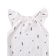 thumbnail image 3 of Aunavey Newborn Baby Girl Flying Sleeve Bodysuit Cartoon Romper Jumpsuit Cute Summer Outfits, 3 of 6