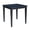 Black, variant on Pemberly Row Contemporary Solid Wood Top Dining Table in Chocolate