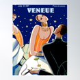 thumbnail image 2 of : Vintage Veneue 1929 Magazine Flapper Advertising Print Poster Wall Art, Modern Wall Decor For Living Room Bedroom, 8x12 UNFRAMED, 2 of 3